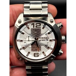Diesel DZ4203 Men’s Overflow 49mm Stainless Steel Chronograph Watch NIBWOT
